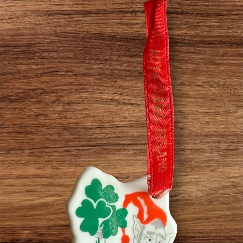 Irish Christmas Ornament - Leprechaun - Royal Tara China